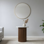 Kea | Bedside Table with Terrazzo Top without Drawers
