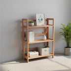 3 Tier Folding Wide Bookcase