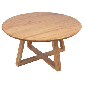 kea coffee table angled view in natural lighting – thick top and smooth rounded edges